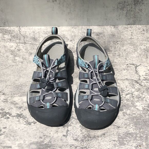 Keen Women's Newport Hydro Sz 7 Water Shoe Gray Blue Turquoise 1018834 Swimming - Picture 6 of 7